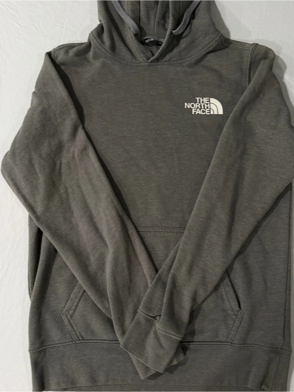 The North Face Men's Dark Gray Crewneck Hoodie Pullover